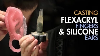 Character Prosthetics - Casting Flexacryl Fingers and Silicone Ears - MINI-COURSE PREVIEW