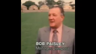 Bob Paisley at Melwood in 1982.