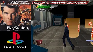 007: Tomorrow Never Dies (PS1) Playthrough - Mission 4: Pressing Engagement