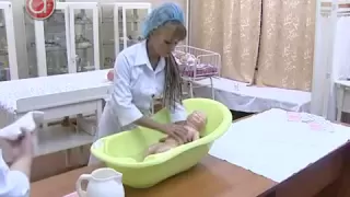 Как купать малыша