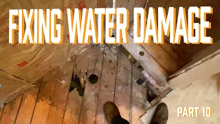 Replacing rotten subfloor