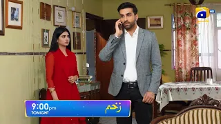 Zakham Episode 24 Promo | Sehar Khan | Aagha Ali | Tonight at 9:00 PM only on Har Pal Geo