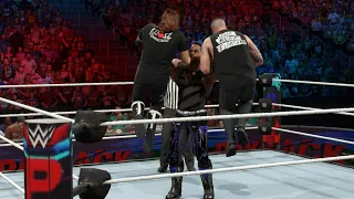 WWE 2K23 Sami Zayn & Kevin Owens vs. Damian Priest & Finn Bálor Tag Team Title Match Payback 2023