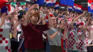 Croatia vs Canada World Cup Match Qatar  2022   efootball pes PreviewGameplay simulation