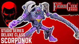 Studio Series Deluxe SCORPONOK (RotB): EmGo's Transformers Reviews N' Stuff