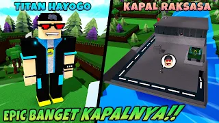 EPIC!! Titan HAYOGO Dan Kapal RAKSASA Yang MENGGEMPARKAN LAUTAN