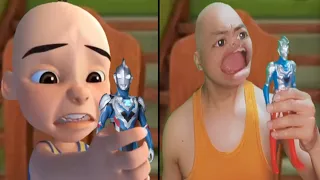 Upin Makan Telur Ultraman Z 🤣