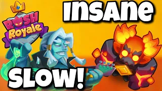 INSANE Slow Deck CRUSHES MAX BOREAS With Necromancer Level 10 in Rush Royale!