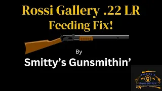 Rossi Gallery .22 LR Feeding Fix, how to fix feeding and jamming issues