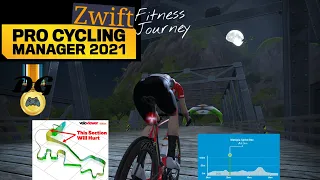 Zwift: a Fitness Journey - Pro Cycling Manager 2021