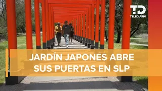 Inauguran parque japonés en San Luis Potosí, es el más grande de México