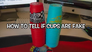 Fake vs. Real speed stacks