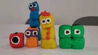 Playdoh Numberblocks #kids #numberblocks #playdoh