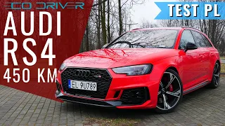 Audi RS4 2.9 TFSI 450 KM AWD 2019 - TEST PL