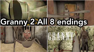 Granny 2 All 8 endings