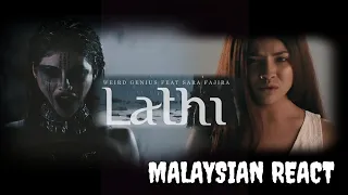 Weird Genius - Lathi (ꦭꦛꦶ) feat. Sara Fajira (Malaysian React) #lathichallenge