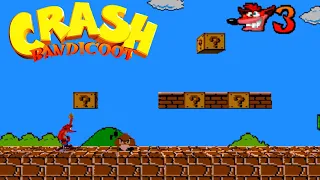 Crash Bandicoot in Super Mario Bros | Crash Bandicoot Mod