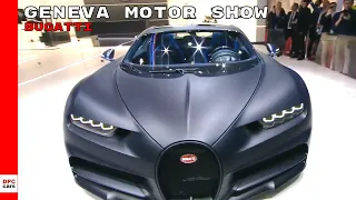Bugatti Divo and Chiron Sport 110 ANS At 2019 Geneva Motor Show