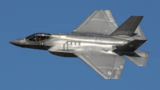 US Navy F-35C Demo - EAA AirVenture Oshkosh 2023