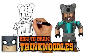 How to Draw Thinknoodles | Roblox