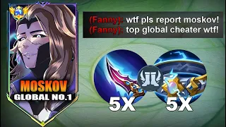 TOP 1 GLOBAL MOSKOV HIGH DEFENSE AND DAMAGE HACK! 100% OUTPLAY SUCCESS WITH THIS BUILD!!!