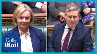 Liz Truss struggles to defend herself from Keir Starmer and MPs | PMQs in FULL