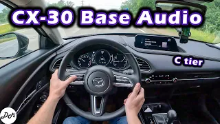 2023 Mazda CX-30 – Base 8-speaker Sound System Review