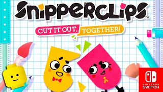 Snipperclips Demo Gameplay - Nintendo Switch