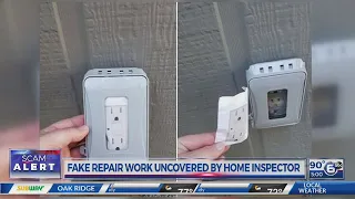 Fake repair work uncovered by home inspector