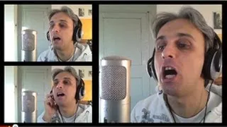 How to Sing You Won't See Me Beatles Vocal Harmony Cover - Galeazzo Frudua