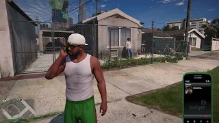 GTA 5 - FRANKLIN calls LAMAR (After Jewel Store Heist)