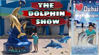 THE DOLPHIN SHOW - PART 1 | DUBAI DOLPHINARIUM | I AM PREENZ