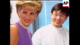 Italy - Humanitarian Award For Diana, Australia - Diana Visits Sydney, Australia-Princess Diana Tour