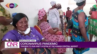 Coronavirus pandemic: Traders to run shift at the Kumasi central market