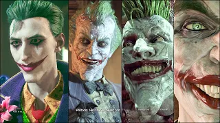 Evolution Of Joker in Arkham Games Before Suicide Squad KTJL #dcgames  #evolution