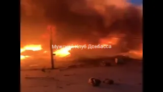 Уничтоженный в результате удара ВКС РФ городок ВСУ. Война с Украиной Сегодня Видео Очевидцев