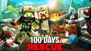 100 Days to evacuate a Minecraft Zombie City... EP 2