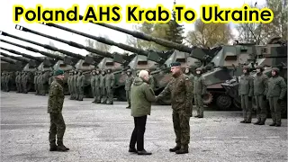 Poland delivered 18 modern self-propelled AHS Krab Howitzers To Ukraine | KRAB cannon-howitzer