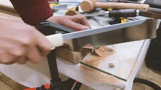 Making Wood Greenland Kayak Paddles