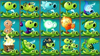 All Free & Premium PEA + PEA VINE Battlez - Who Will Win? - PvZ 2 Plant vs Plant