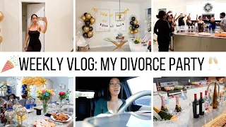 MY DIVORCE PARTY // SPA DAY WITH THE GIRLS // SURPRISE PARTY // Jessica Tull vlogs