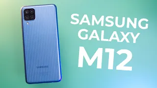 Распаковка Samsung Galaxy M12 | Знакомство и первые впечатления | Настоящая рабочая лошадка?
