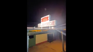 The Gas Station | The Texas Chainsaw Massacre filming location at night