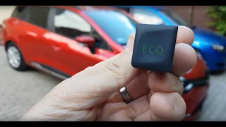 ECO mode switch installation in Renault Clio 4 Grandtour Tce 90