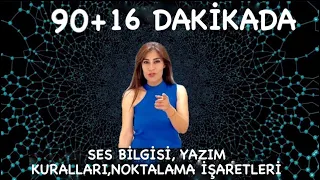 SES BİLGİSİ,YAZIM KURALLARI,NOKTALAMA İŞARETLERİ