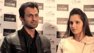 Sania Mirza & Shoab Malik at Chak89