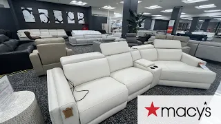 MACY'S SOFA, COUCH , ARMCHAIR, SHOP WITH ME 2024