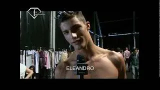 fashiontv | FTV.com - DSQUARED2 BACKSTAGE  UOMO P/E 2008