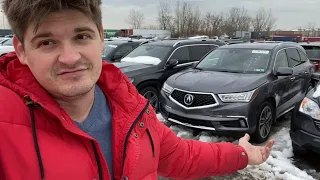 Новогодний подарок от дедушки мороза на 20.000$! ACURA MDX ADVANCE !Copart удивил😳