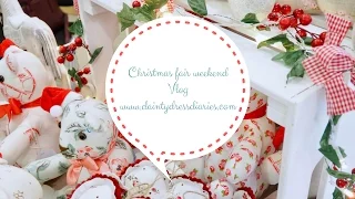 Christmas craft fair vlog, behind the scenes. What you need for your craft fair.